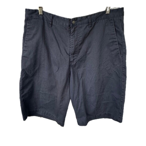 Volcom Men's Corpo Class Navy 4 Pocket Classic Casual Walking Shorts 36 - Picture 1 of 6
